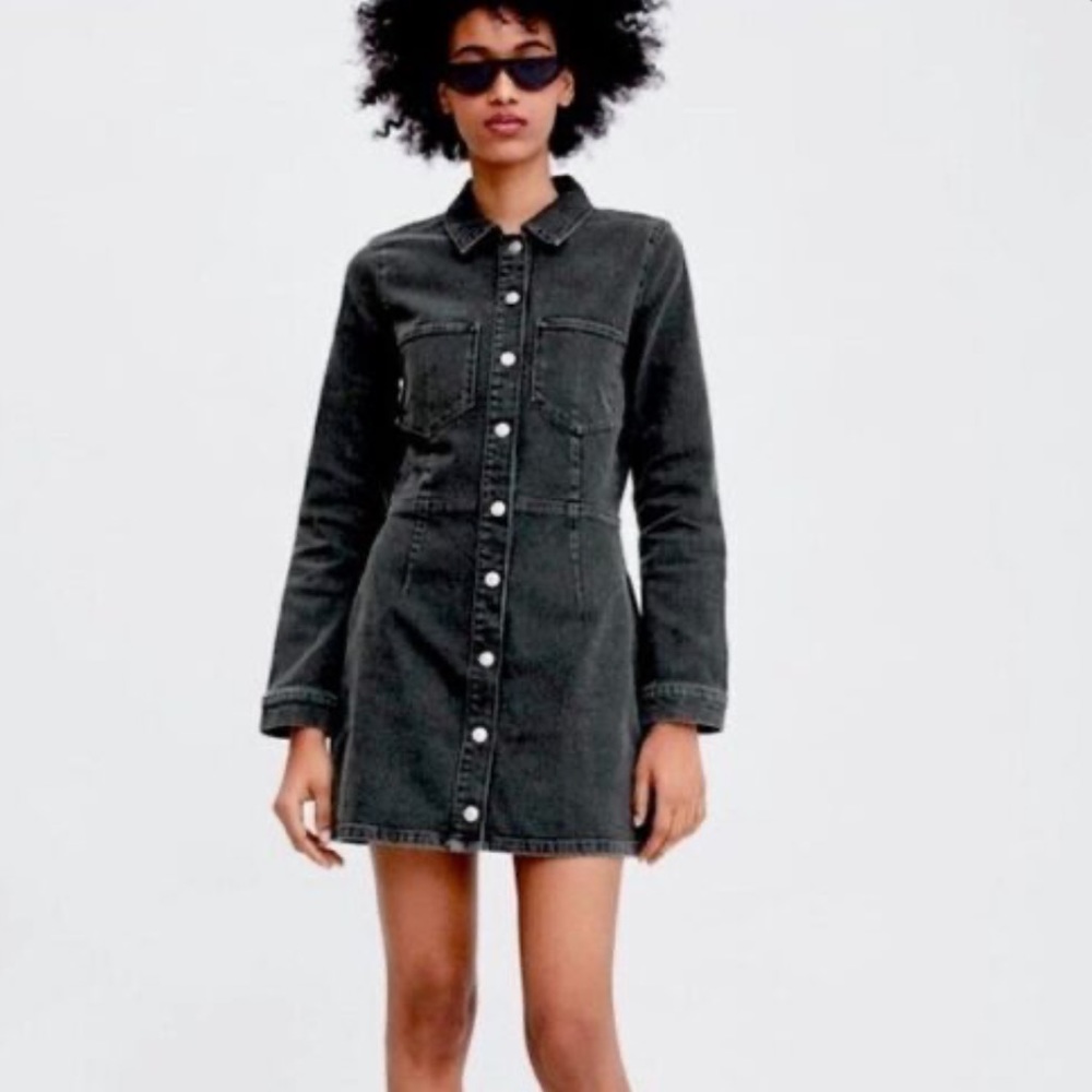Denim dress - Zara. Size XS. New with tags!